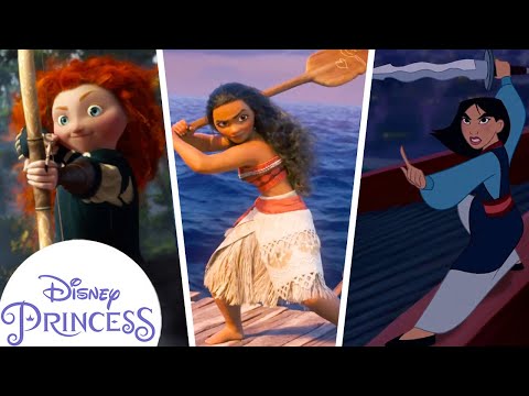 Magical Heroic Moments | Moana, Tangled &amp; More | Disney Princess