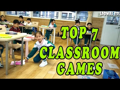 TOP 7 FUN Classroom Games [Kindergarten and primary school]