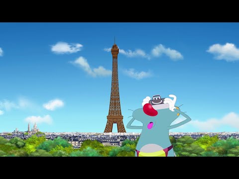 Oggy und die Kakerlaken 😍 Eiffelturm 🇫🇷😍 Volledige aflevering in HD