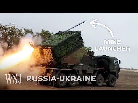 How Russia Sowed 900 Miles of Ukrainian Frontline With Mines | WSJ