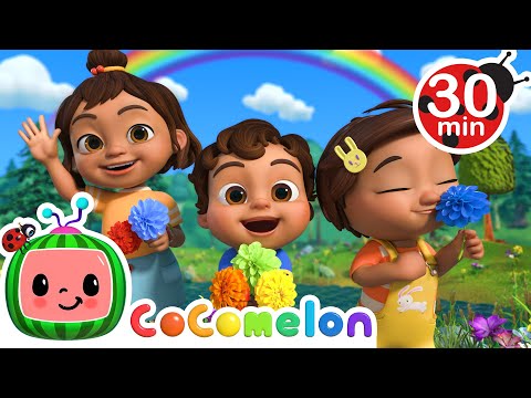 Rainbow Song + More CoComelon Nursery Rhymes &amp; Kids Songs | Nina's Familia