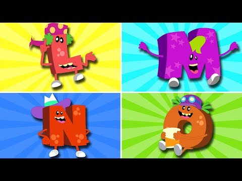 Funny Little Monster Alphabets | Cartoon for Kids | ABC Monsters Academy