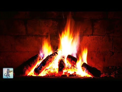 24/7 Best Relaxing Fireplace Sounds - Burning Fireplace &amp; Crackling Fire Sounds (NO MUSIC) 🔥