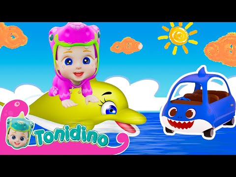 🍭 Mix - Baby Shark, Good Morning, Baby Car Yes Papa Yes Mama!| Tonidino Nursery Rhymes &amp; Kids Songs