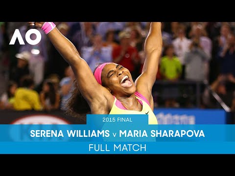 Serena Williams v Maria Sharapova Full Match | Australian Open 2015 Final