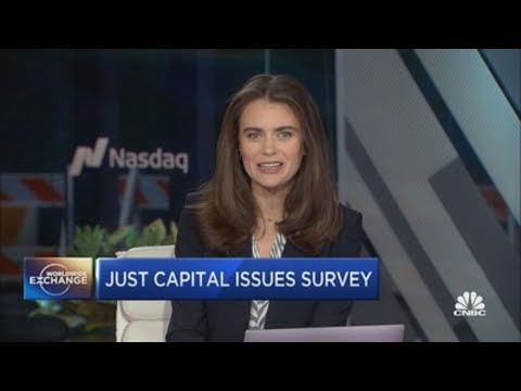 Just Capital issues annual survey: America's top priorities for companies