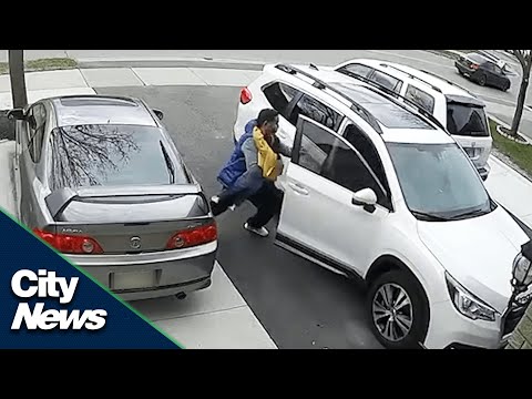 Person attempts to steal car from Brampton driveway with baby inside