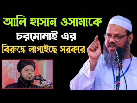 আলি হাসান ওসামাকে সরকার নামিয়েছে চরমোনাই এর বিরুদ্ধে বলার জন্য।মুফতী ফয়জুল করিম।BD MEDIA