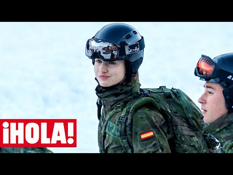 Las im&aacute;genes de la princesa LEONOR en su instrucci&oacute;n militar de monta&ntilde;a en el Pirineo aragon&eacute;s