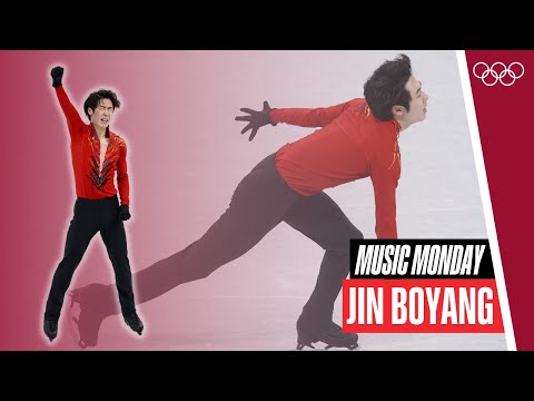 🇨🇳 Jin Boyang Skating ⛸️ to 'Invocacion y Danza, Bolero' at Beijing 2022