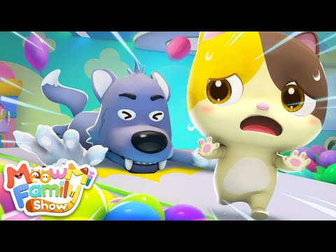 Baby Got Lost at the Mall | Safety for Kids | Play Safe | Cartoon for Kids | MeowMi Family Show