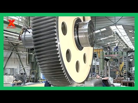 The world's largest gear manufacturing process | CNC Machines