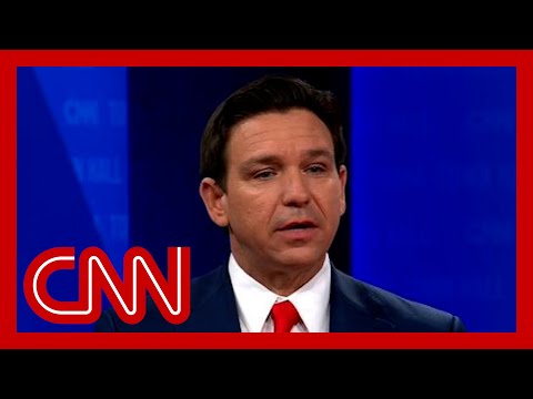 DeSantis reacts to Trump's tweet about debating Clinton