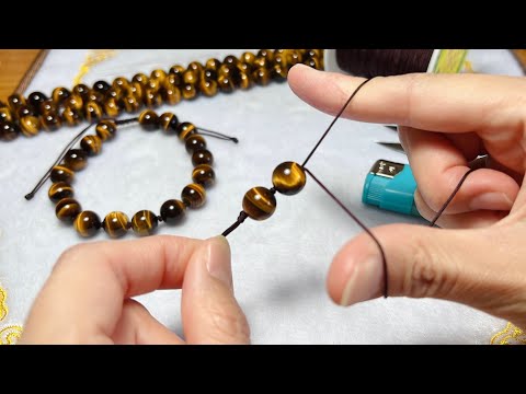 How to Make a Braided Bracelet in 10 Minutes? DIY Jewelry Making Tutorials