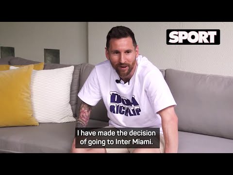 Messi reveals why he chose Inter Miami over Barcelona