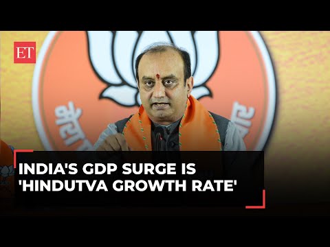 No more 'Hindu Growth Rate' but 'Hindutva Growth Rate'': BJP's Sudhanshu Trivedi on India&nbsp;GDP&nbsp;surge