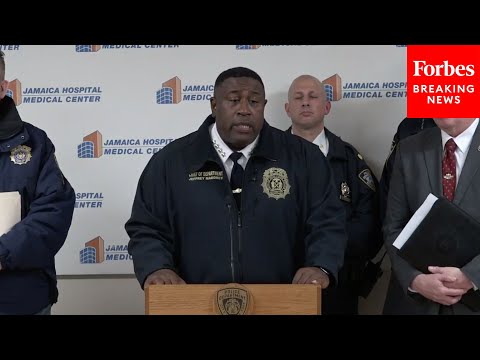 NYPD Officials Give Update On Deadly Mass Stabbing Attack In Queens