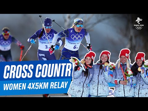 Cross-Country Skiing - Women's 4x5km Relay Classic/Free | Full Replay | 