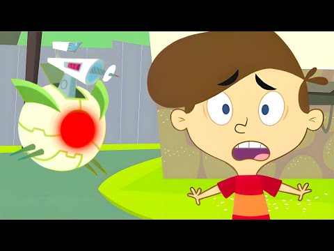 &iexcl;El Robot Malvado! 👿 | Ni&ntilde;o Vs. Gato | WildBrain Historias De Miedo Para Ni&ntilde;os 👻 🎃