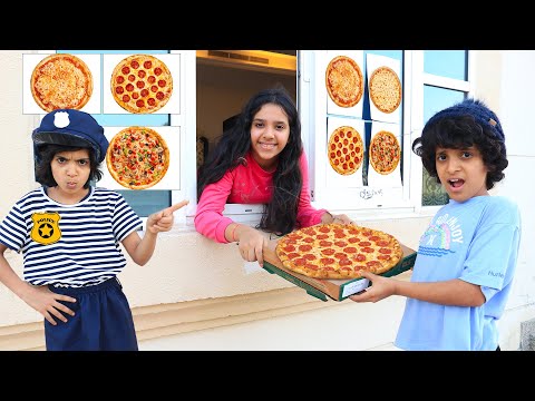 Shfa has pizza Shop at home and police put ghazel in jail