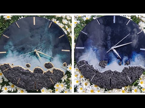 Epoksi Saat Yapımı (Epoxy clock making)