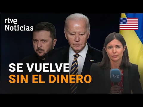 ZELENSKI - BIDEN: Se RE&Uacute;NEN en EE.UU., pero NO consiguen DESBLOQUEAR la AYUDA para UCRANIA | RTVE