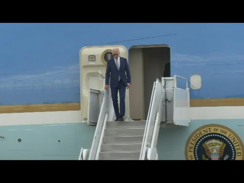 US President Biden arrives in Vietnam for state visit | AFP