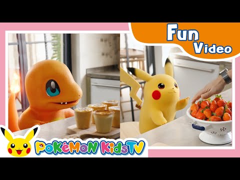 Pokémon Sweets Paradise EP02: Stunning Assorted Tarts | Pok&eacute;mon Fun Video | Pok&eacute;mon Kids TV​