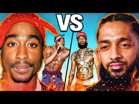 Defying the odds:  Tupac Shakur and Nipsey Hussle