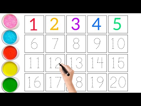 Learn to count numbers for kids | Numbers Counting 1 to 100, count 123 | Preschool Learning videos