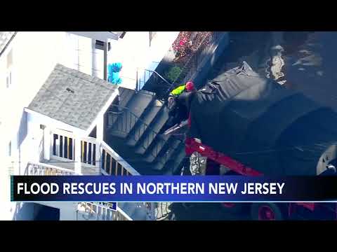 Residents in North Jersey communities rescued as flood waters continue to rise