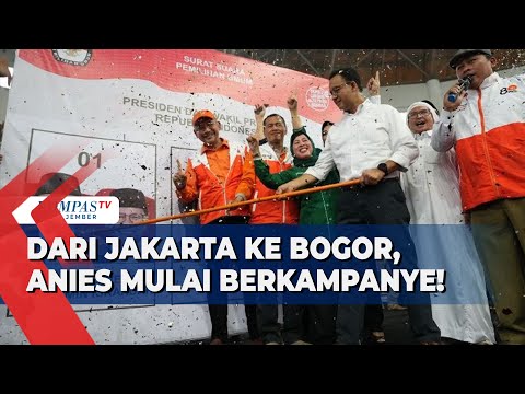 Kampanye Hari Pertama, Capres Anies Baswedan Mulai di Jakarta dan Bogor! Bahas Isu Apa