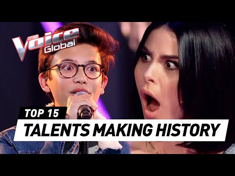 TALENTS MAKING HISTORY on The Voice Kids with their incredible Blind Auditions