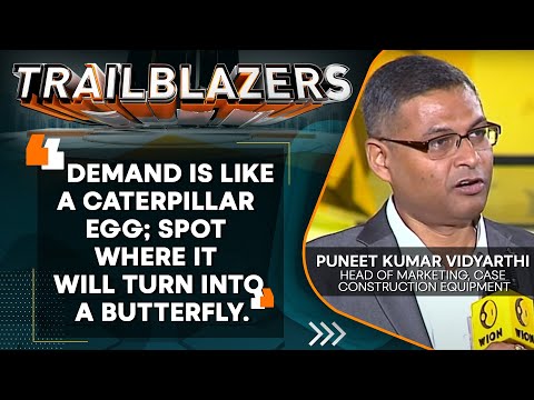 Case Construction Equipment's Puneet Vidyarthi, in exclusive interview with WION | Trailblazers