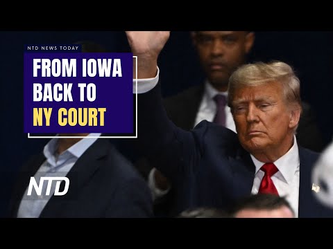 Trump in Court for E. Jean Carroll Case; 1,000 Trapped by Avalanches in China's Xinjiang | NTD