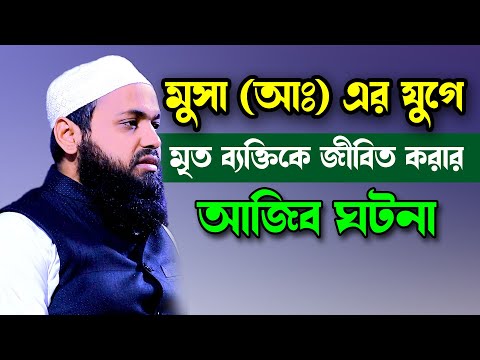 মুসা (আঃ) এর যুগে মৃত ব্যক্তিকে জীবিত করার আজিব ঘটনা। মুফতি আরিফ বিন হাবিব। Borkot Media