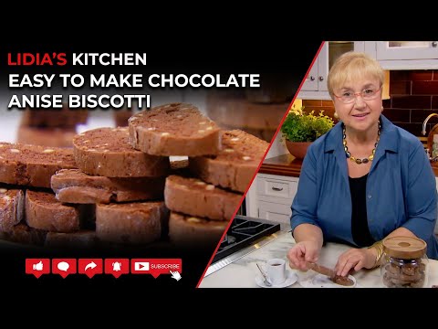 Easy To Make Chocolate Anise Biscotti