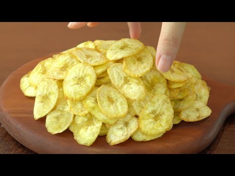 How to Make Crispy Banana Chips in 10 Minutes :: No-Oven, Oven All Possible