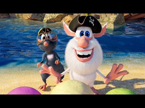 Booba - ep #42 - Pirate Golf 🏴&zwj;☠️ - Funny cartoons for kids - Booba ToonsTV