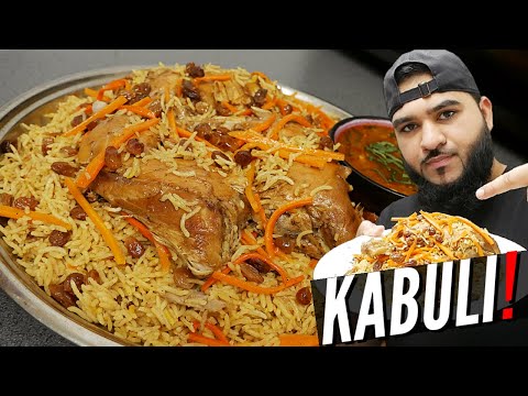 THE BEST KABULI PULAO with SAUCE | AFGHANI KABULI PULAO RECIPE