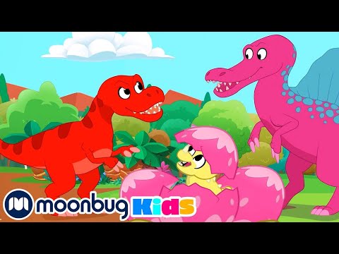 Dino Egg - Cartoons for Kids | Moonbug Kids Literacy | 