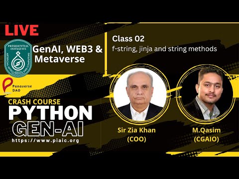 02 Class Python Crash Course | f-string, jinja and string method