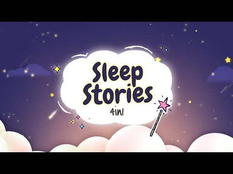 Sleep Meditations for Kids | SLEEP STORIES 4in1 | Bedtime Sleep Stories for Children