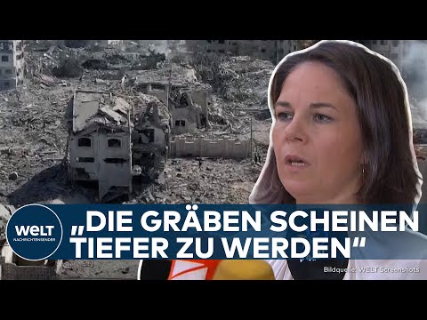 KRIEG In NAHOST: &amp;quot;Zum Zerrei&amp;szlig;en!&amp;quot; &amp;ndash; Annalena Baerbock &amp;auml;u&amp;szlig;ert sich d&amp;uuml;ster zur Lage im Nahen Osten