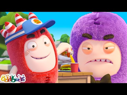 Cuisine Clash | Oddbods - Food Adventures | Cartoons for Kids