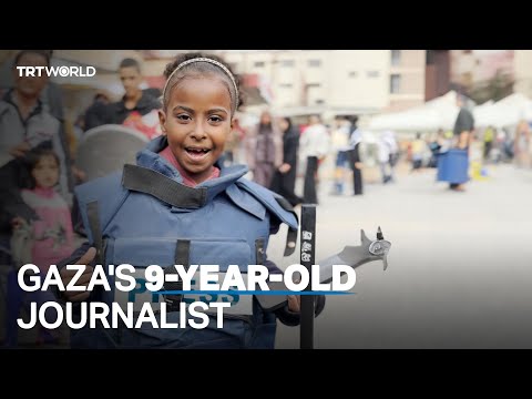 Meet Lama Abu Jamous: Gaza's 9 year old journalist