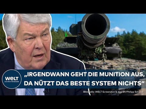 UKRAINE-KRIEG: Munition wird knapp &ndash; Hier muss laut Ex-General Kather der Schwerpunkt gesetzt werden