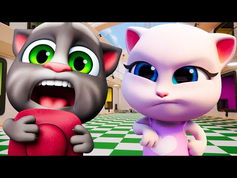 DON'T MAKE ANGELA ANGRY! 😤 | Talking Tom Shorts | Cartoons For Kids | WildBrain Kids