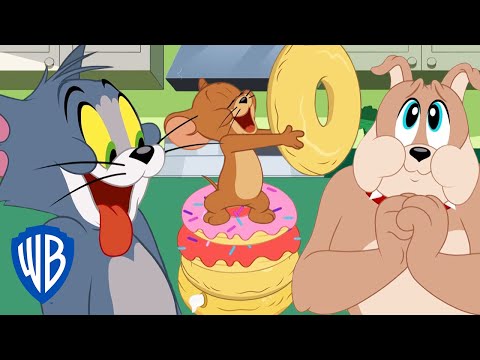 Tom i Jerry po polsku 🇵🇱 | Walka o pączki | WB Kids