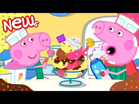 Peppa Pig Tales🍦 Making Ice Cream Sundaes! 🍦 BRAND NEW Peppa Pig Episodes